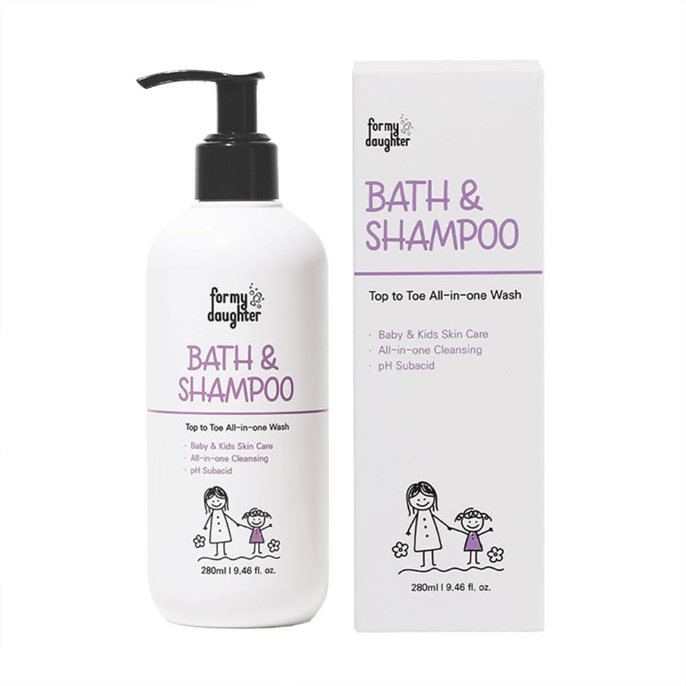 ForMyDaughter Baby Bath & Shampoo – 280ml